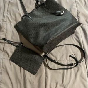 MK logo bucket purse.